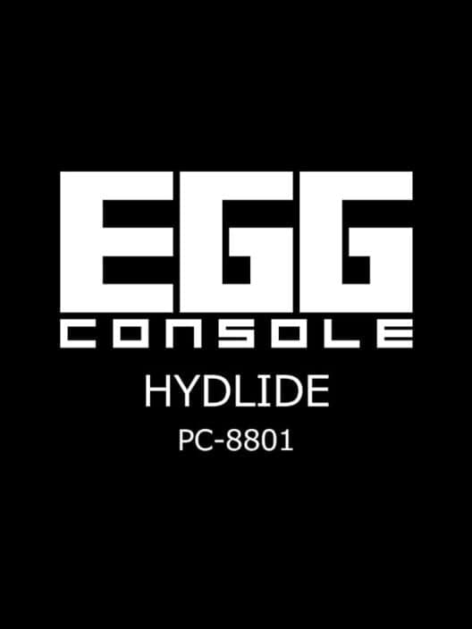 Eggconsole Hydlide PC-8801 cover art