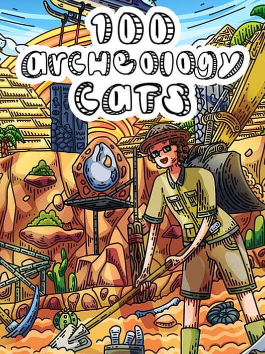 100 Archeology Cats cover art