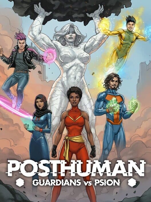Posthuman: Guardians vs Psion cover art