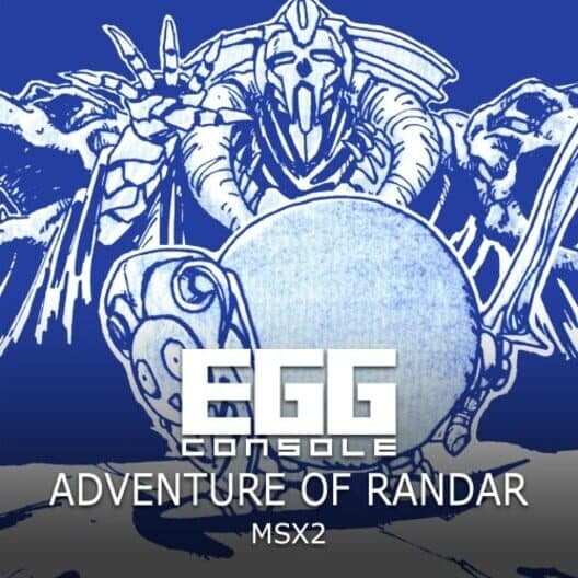 Eggconsole Adventure of Randar MSX2 cover art