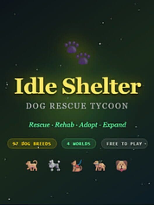 Idle Shelter: Dog Rescue Tycoon cover art