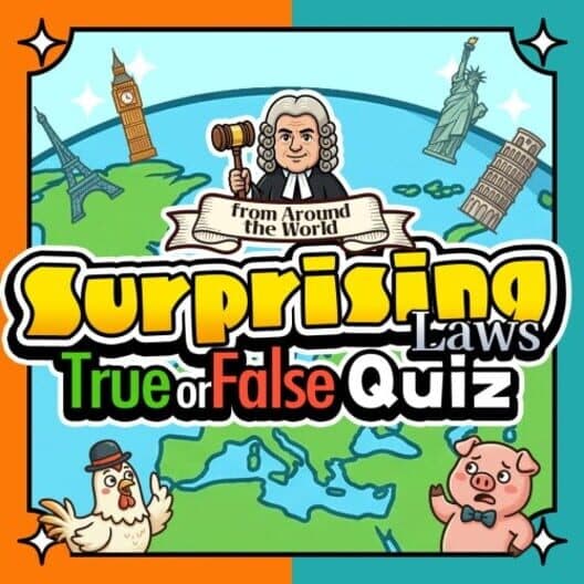 Surprising Laws Around the World True or False Quiz cover art