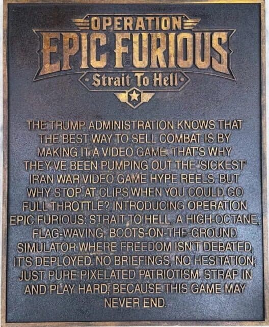 Operation Epic Furious: Strait to Hell cover art