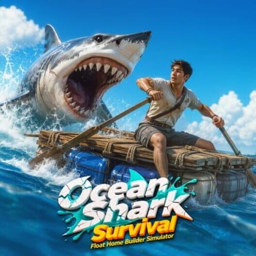 Ocean Shark Survival: Float Home Builder Simulator