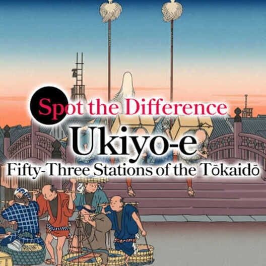 Spot the Difference Ukiyo-e: Fifty-Three Stations of the Toukaidou