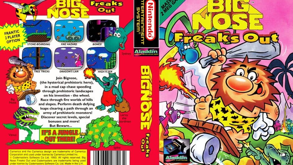 Big Nose Freaks Out banner