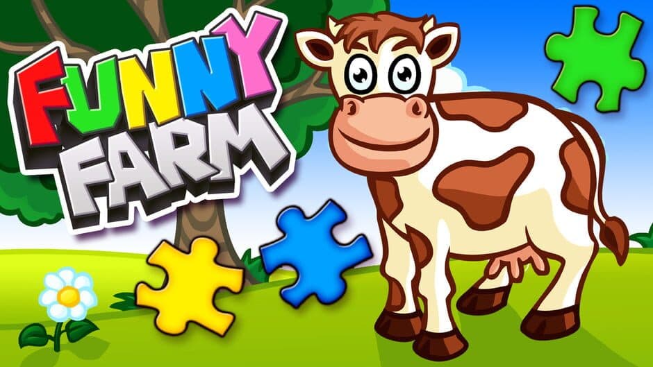 Funny Farm Animal Jigsaw Puzzle Game for Kids and Toddlers banner