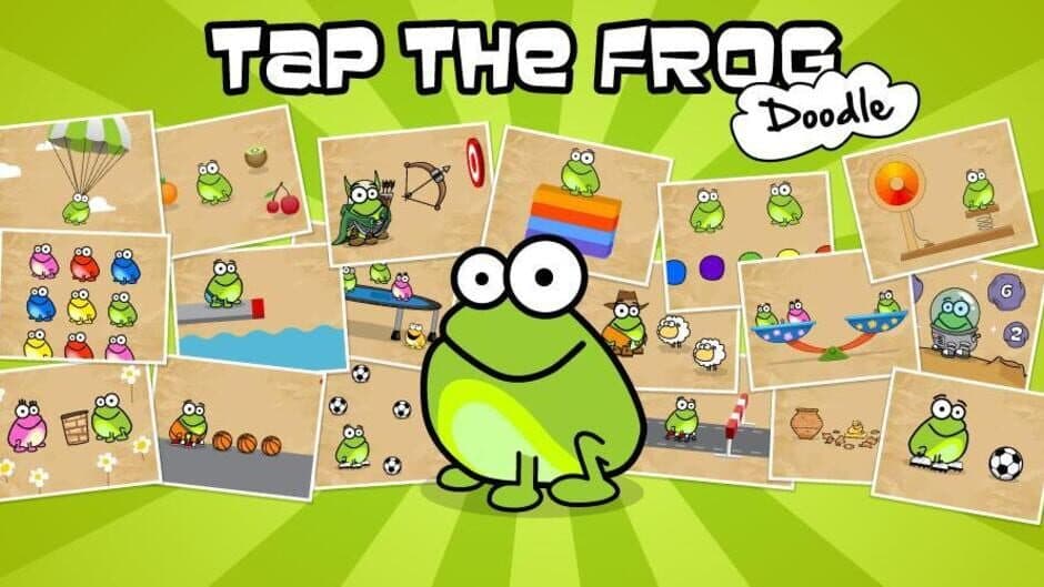Tap the Frog: Doodle banner