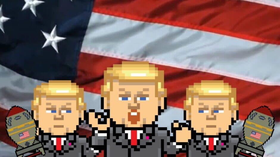 Trump vs. Covid: Save the World Clicker banner