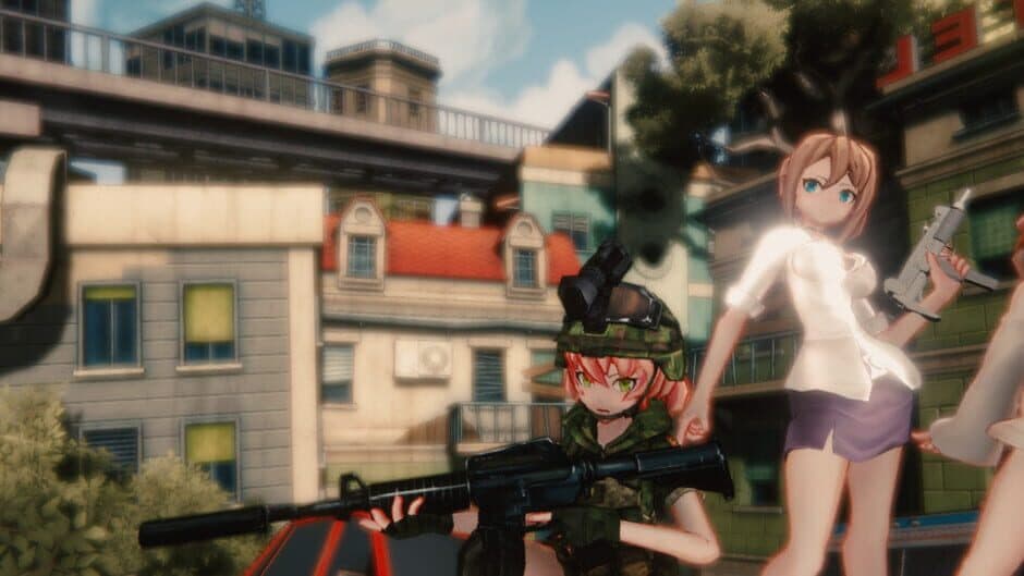 Girls Guns and Zombies banner