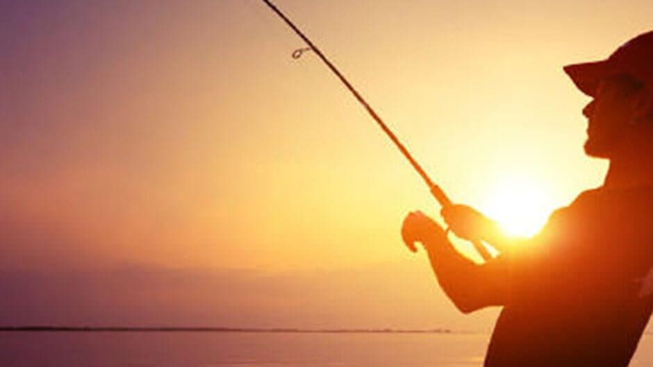 Fishing at Lotus Lakes banner