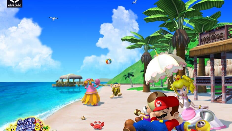 Super Mario Sunshine banner