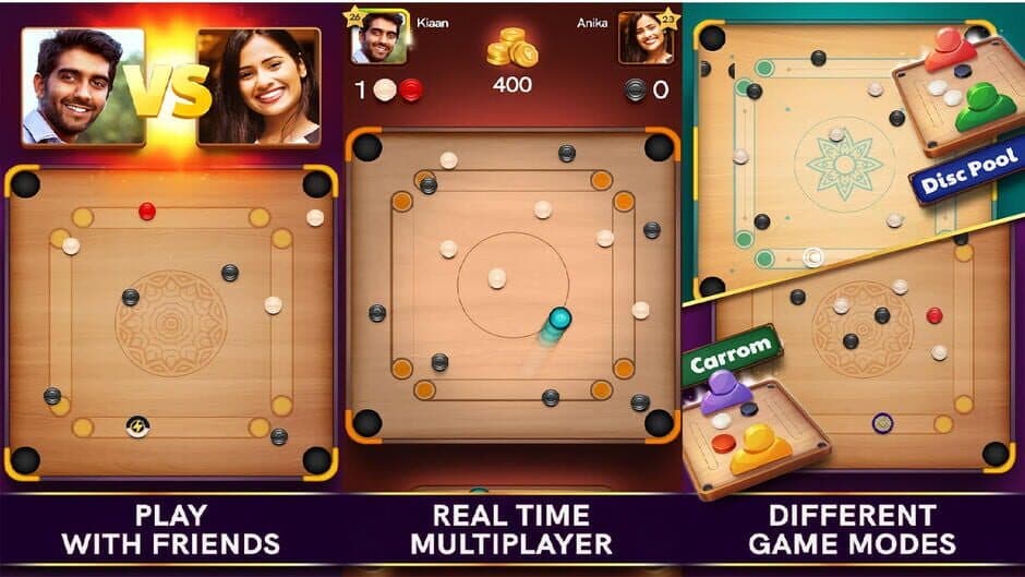 Carrom Pool: Disc Game banner