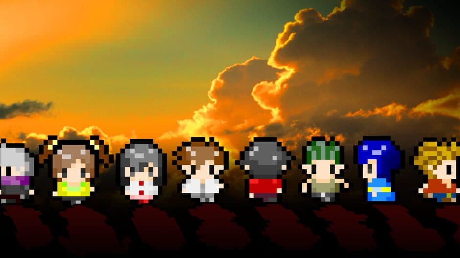 Owaranai Yuugure ni Kieta Kimi banner