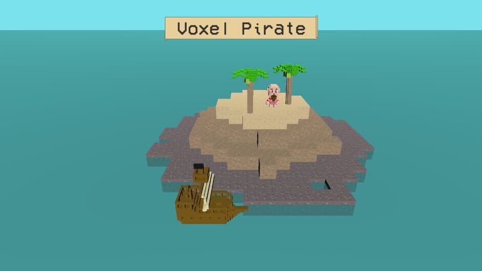 Voxel Pirate banner