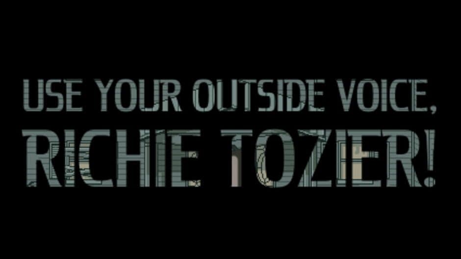 Use Your Outside Voice, Richie Tozier! banner