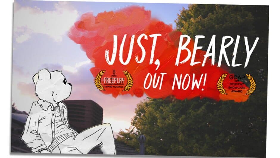 Just, Bearly banner