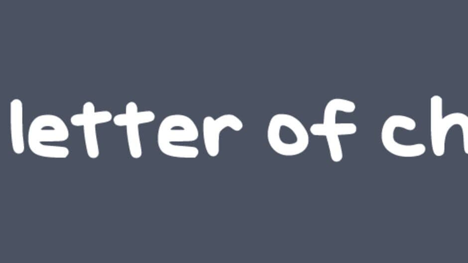 A Letter of Challenge banner