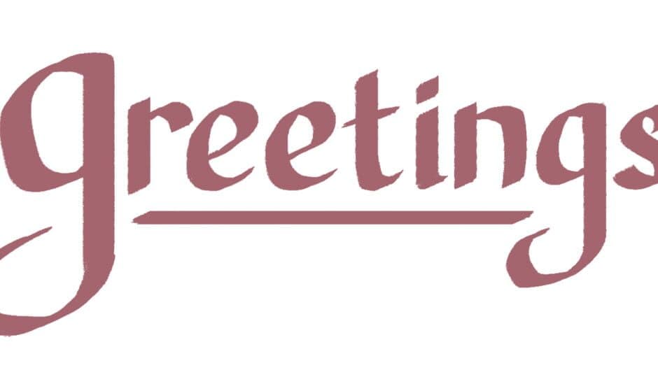 Greetings banner