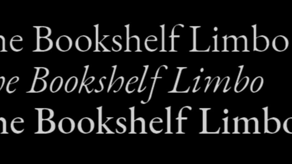 The Bookshelf Limbo banner