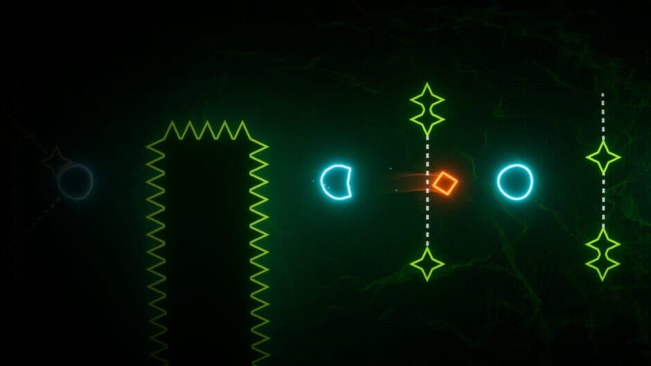 Q: A Neon Platformer banner