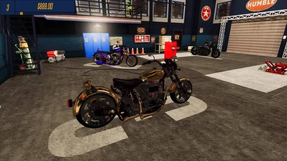 Motorbike Garage Mechanic Simulator banner