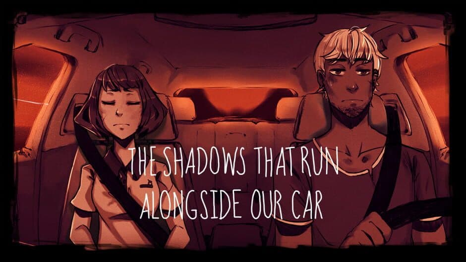 The Shadows That Run Alongside Our Car banner