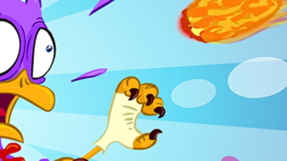 Purple Chicken Spaceman banner