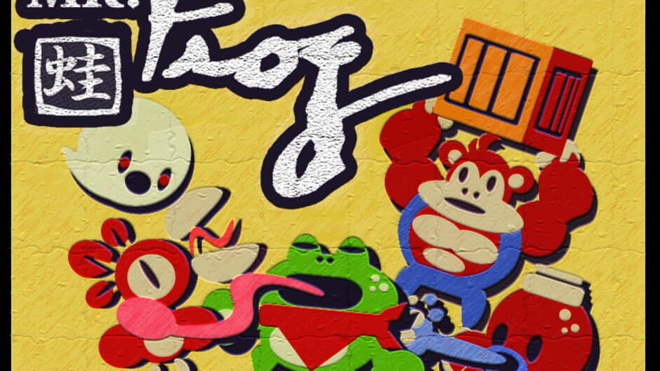 Handsome Mr. Frog banner