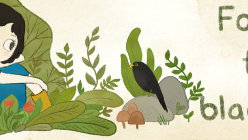 Follow the blackbird banner