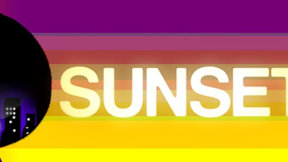 Sunset banner