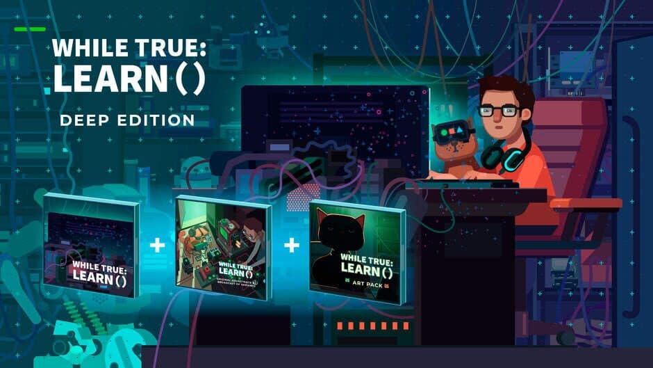 while True: learn() - Deep Edition banner