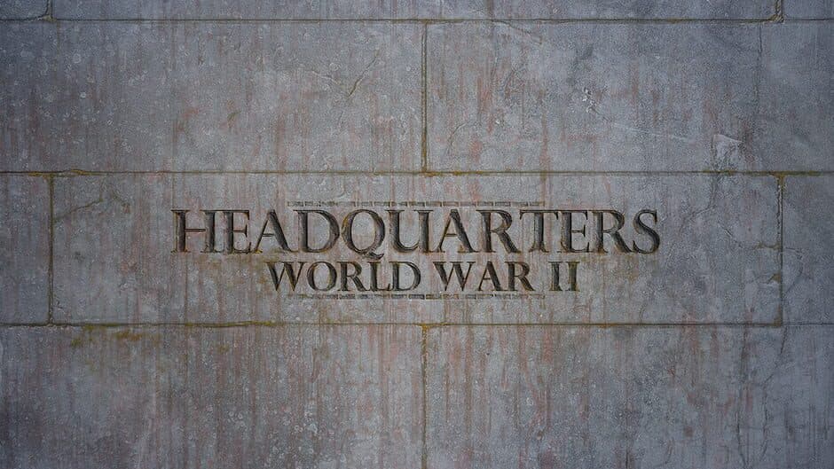 Headquarters World War II banner