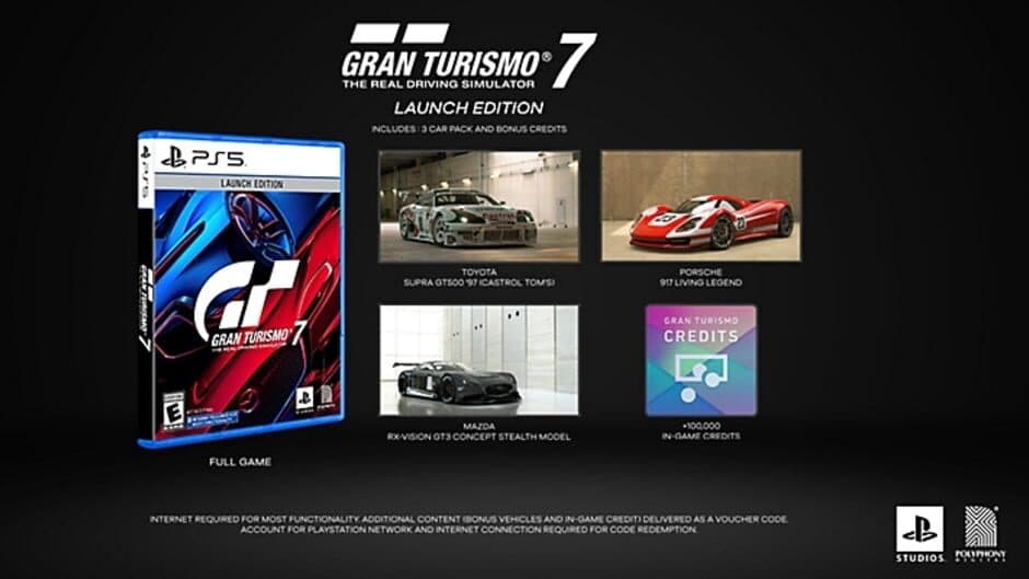 Gran Turismo 7: Launch Edition banner