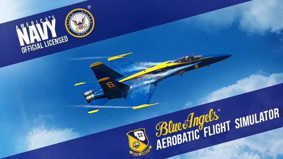 Blue Angels Aerobatic Flight Simulator banner
