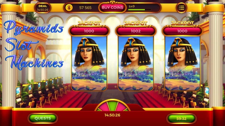Pyramids Slot Machines banner