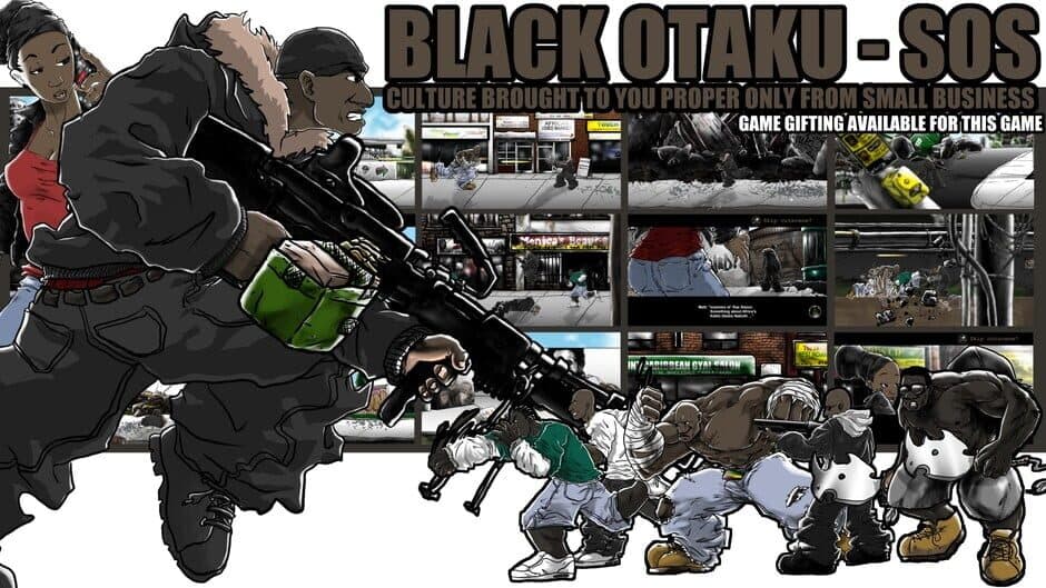 Black Otaku: SOS HD banner