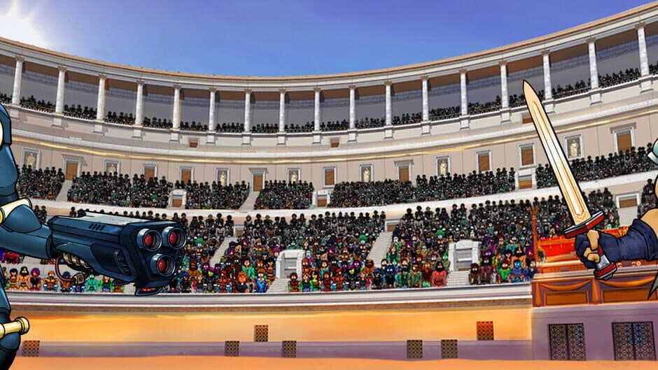 Swords and Sandals Immortals banner