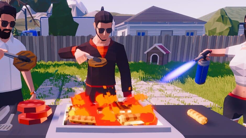 BBQ Simulator: The Squad banner