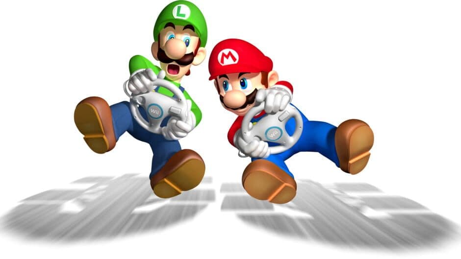 Mario Kart Wii banner