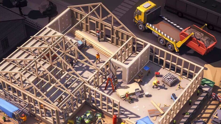 Hidden Build Top-Down 3D banner