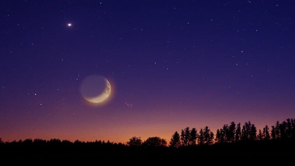 Let's go to the moon banner