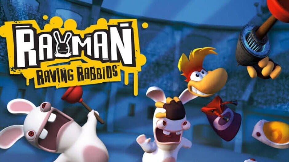 Rayman Raving Rabbids banner