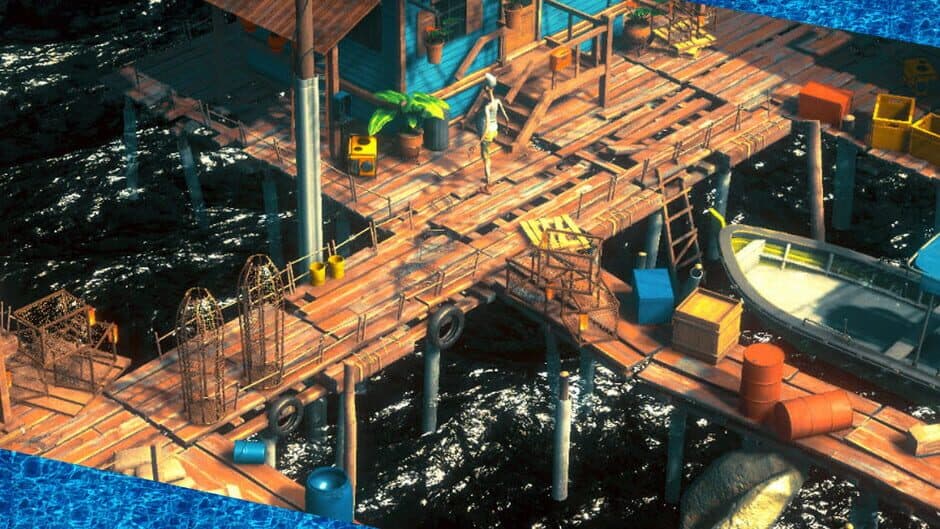 Hidden Floating City Top-Down 3D banner