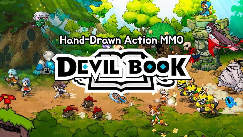 Devil Book: Hand-Drawn Action MMO banner