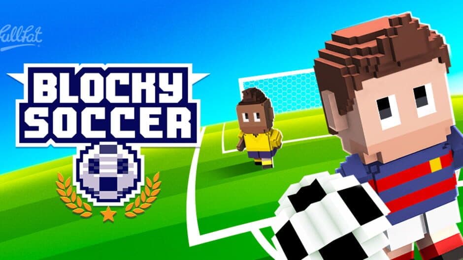 Blocky Soccer banner