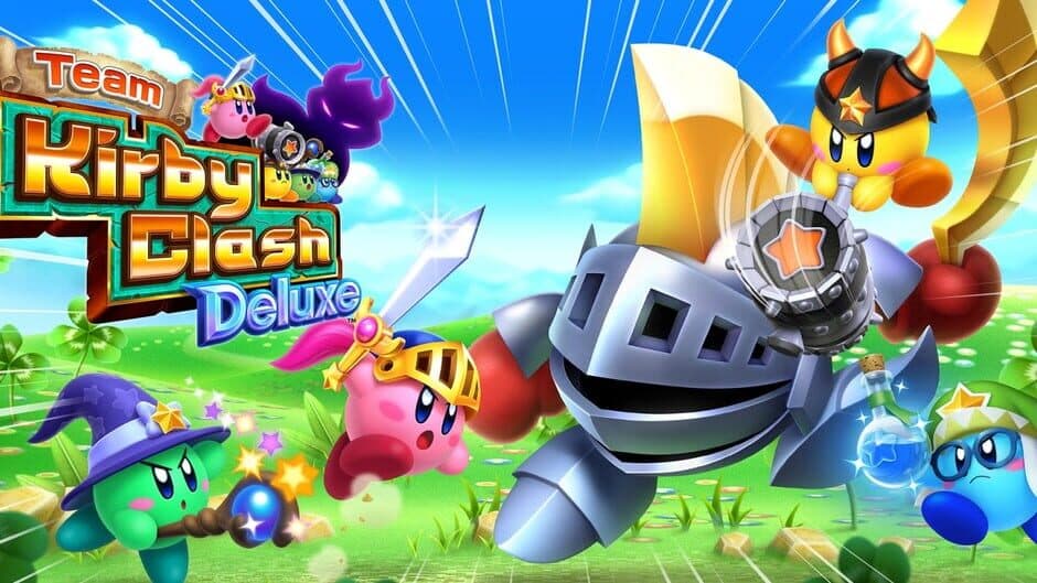 Team Kirby Clash Deluxe banner