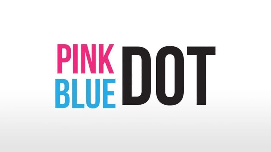 Pink Dot Blue Dot banner