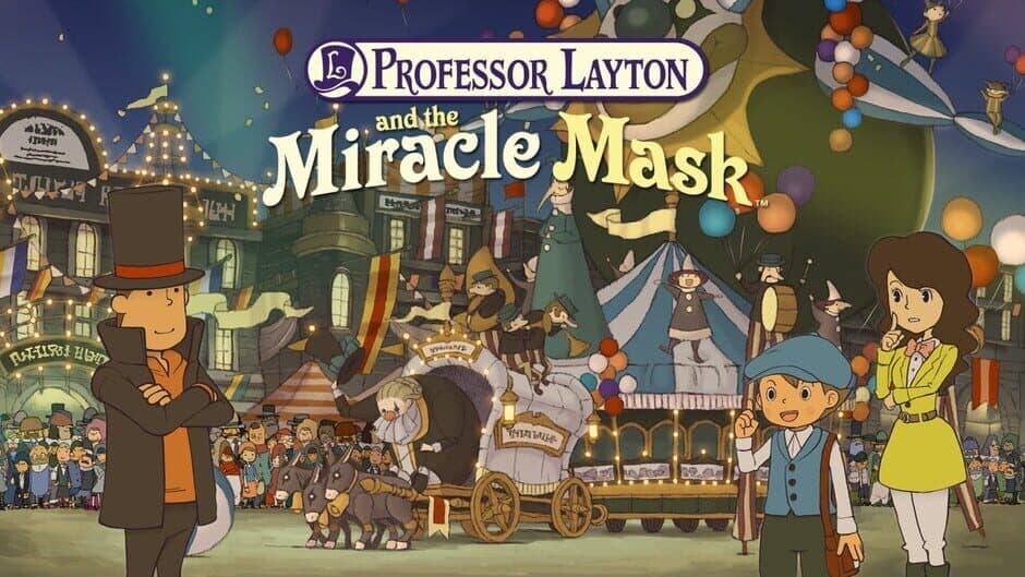 Professor Layton and the Miracle Mask banner