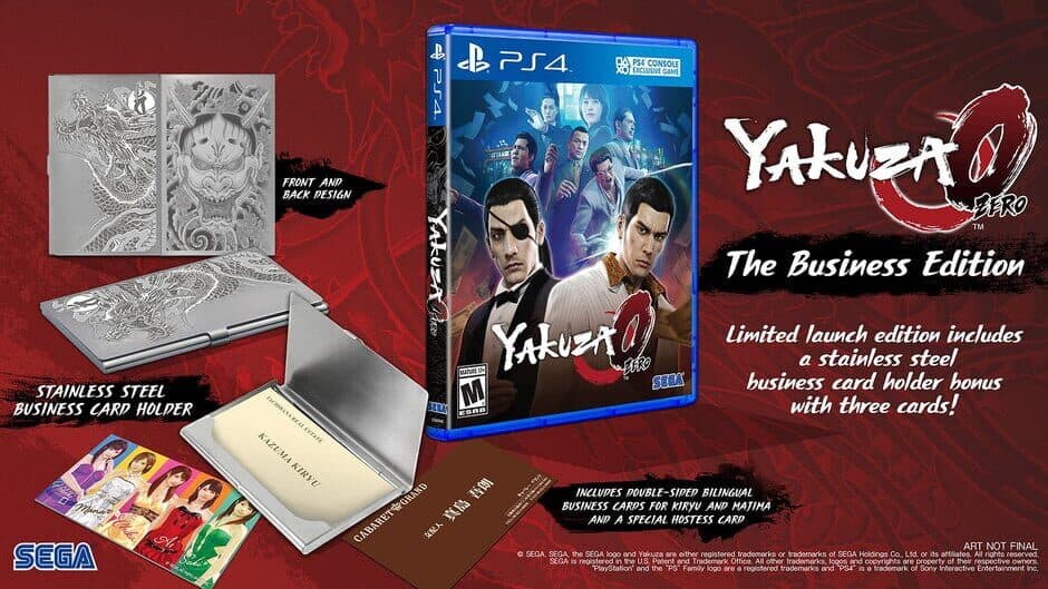 Yakuza 0: The Business Launch Edition banner